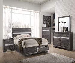 Cosmo King 4Pc Bedroom Set 