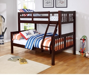 Ashmore Twin/Full Bunkbed- Cherry 