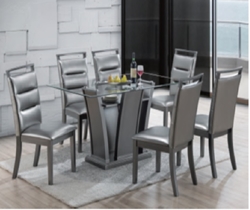 F1784 7-PC Dining Set (table + 6 chairs)  