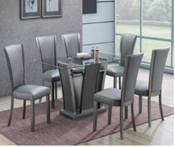 F2483 7-PC Dining Set (table + 6 chairs)  