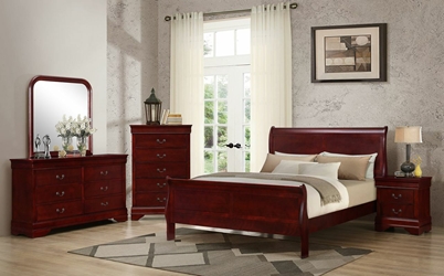 Full Louis Phillipe Bedframe  