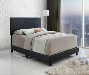 KING BED WITH MATTRESS 