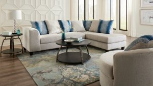 830 Sterling PFC Grey Sectional 